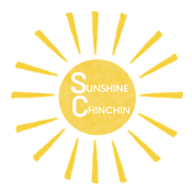 image of sun with text that says sunshine chinchin