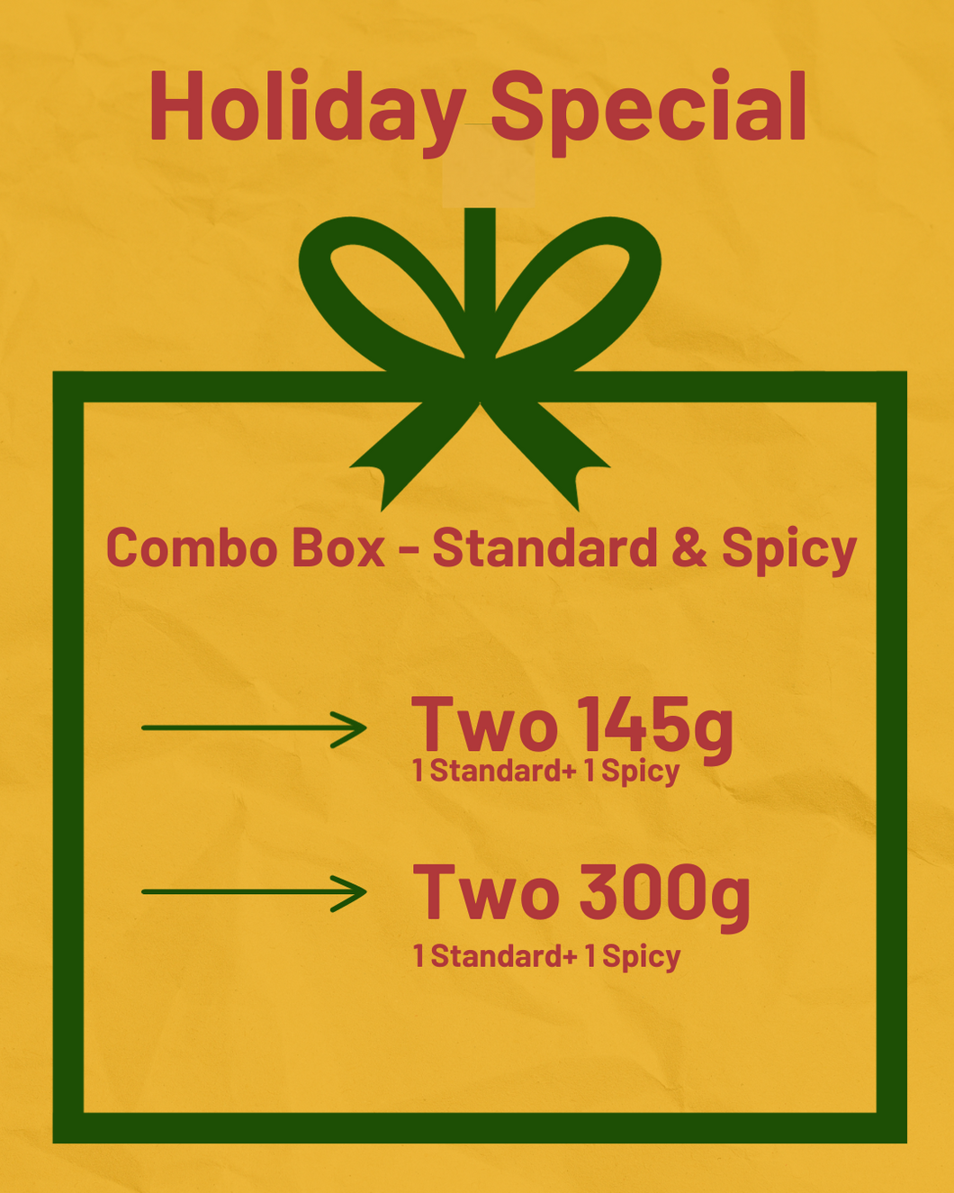 Holiday Special: Sunshine ChinChin Combo Box (Pack of 4)